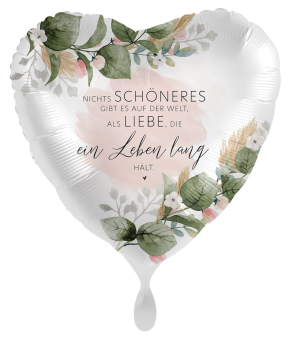 Folienballon - Liebe Leben lang - ø 43cm